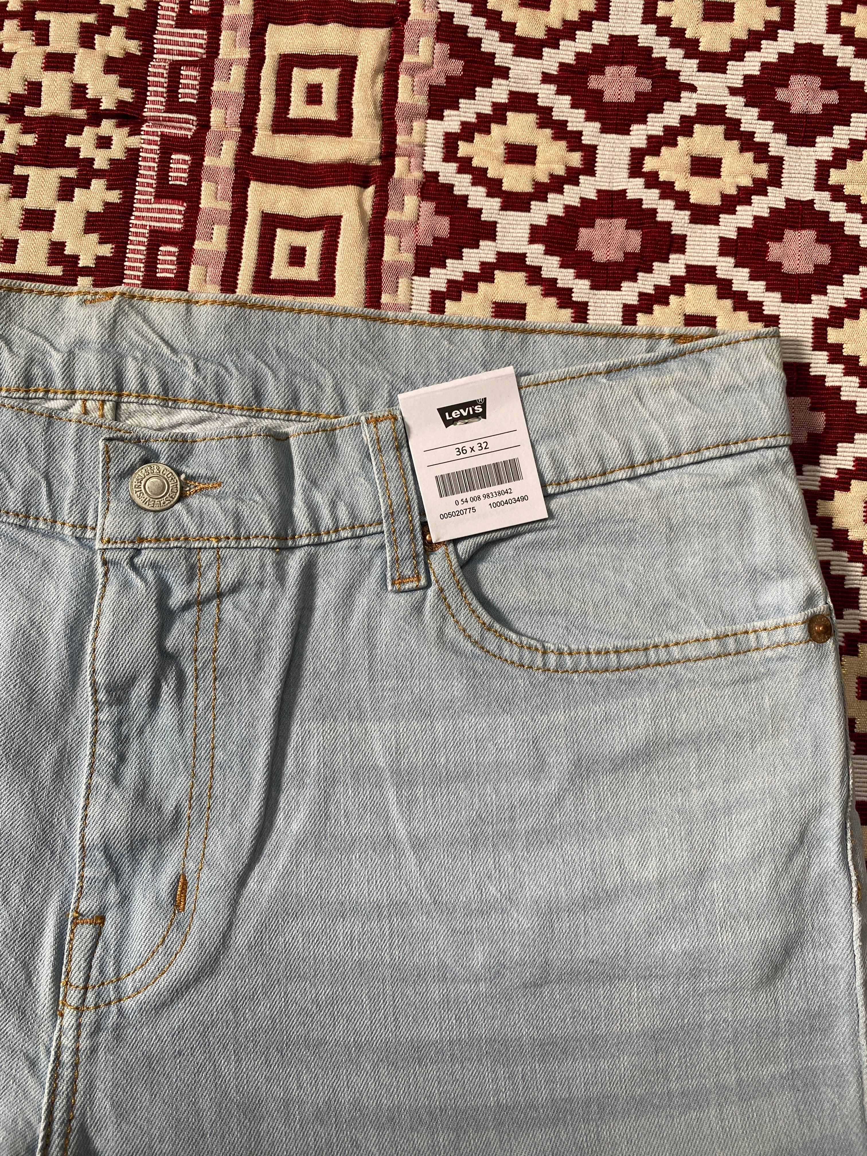 Levi’s 501 Original Straight Leg Jeans – Mid Blue