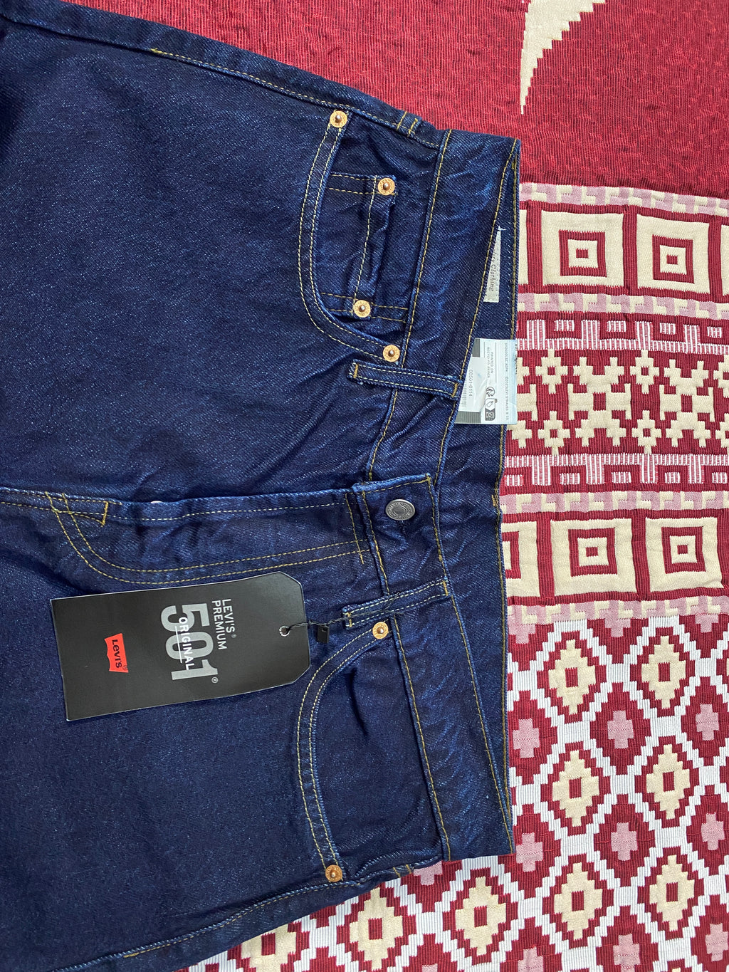 Levi’s 501 Original Straight Leg Jeans – Navy Blue